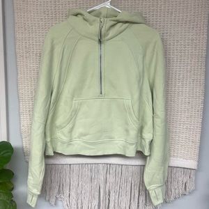 lululemon Scuba Oversized Half Zip - M/L - Dewy